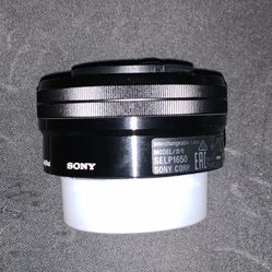 Sony 16-50mm Lens 