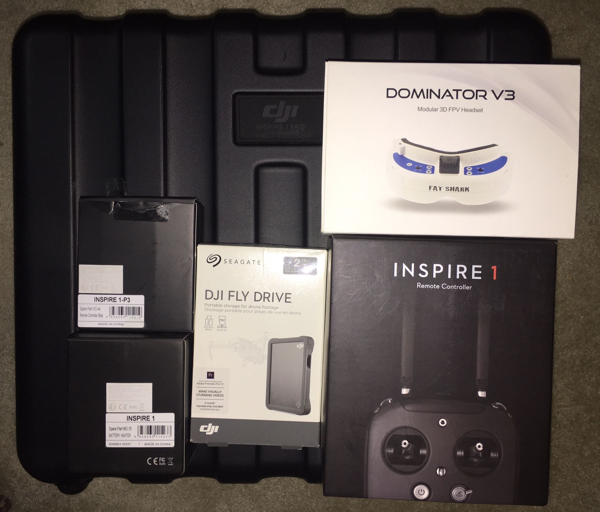 DJI inspire one products. New in boxes.