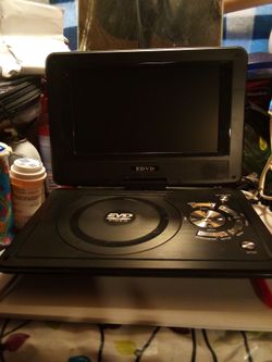Porterable dvd. Player name of it is EDVD and it's in good condition and I just want $40 obo no trade and no deliveries just pick up only