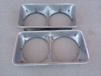 1971 Chevrolet Headlight Bezels