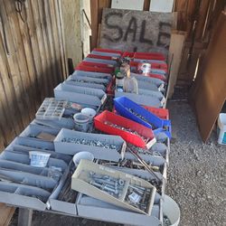 My personal hardware store , bolts, nuts , screws and much much more