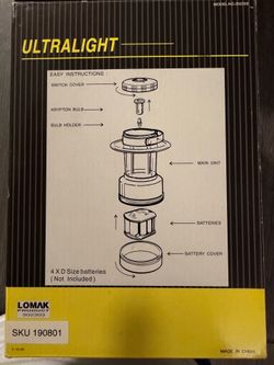 Camping lamp