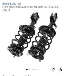 Corolla 2014/2019 Front Struts Amortiguadores 