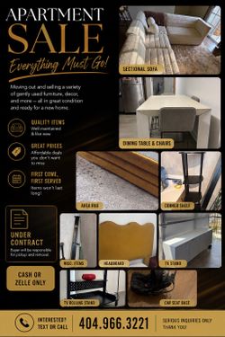 Moving Sale!!