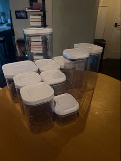 10 OXO containers