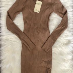 Ribbed Bodycon Dress 