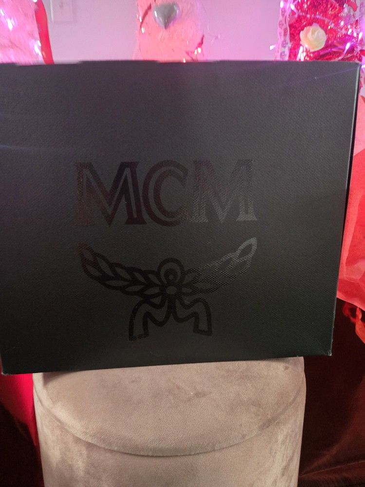 MCM VISETOS STARK STUDDED BACKPACK MINI WITH ORIGINAL BOX, DUSTBAG, CARDS