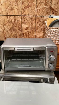 Black+Decker Stainless Steel Toaster Oven