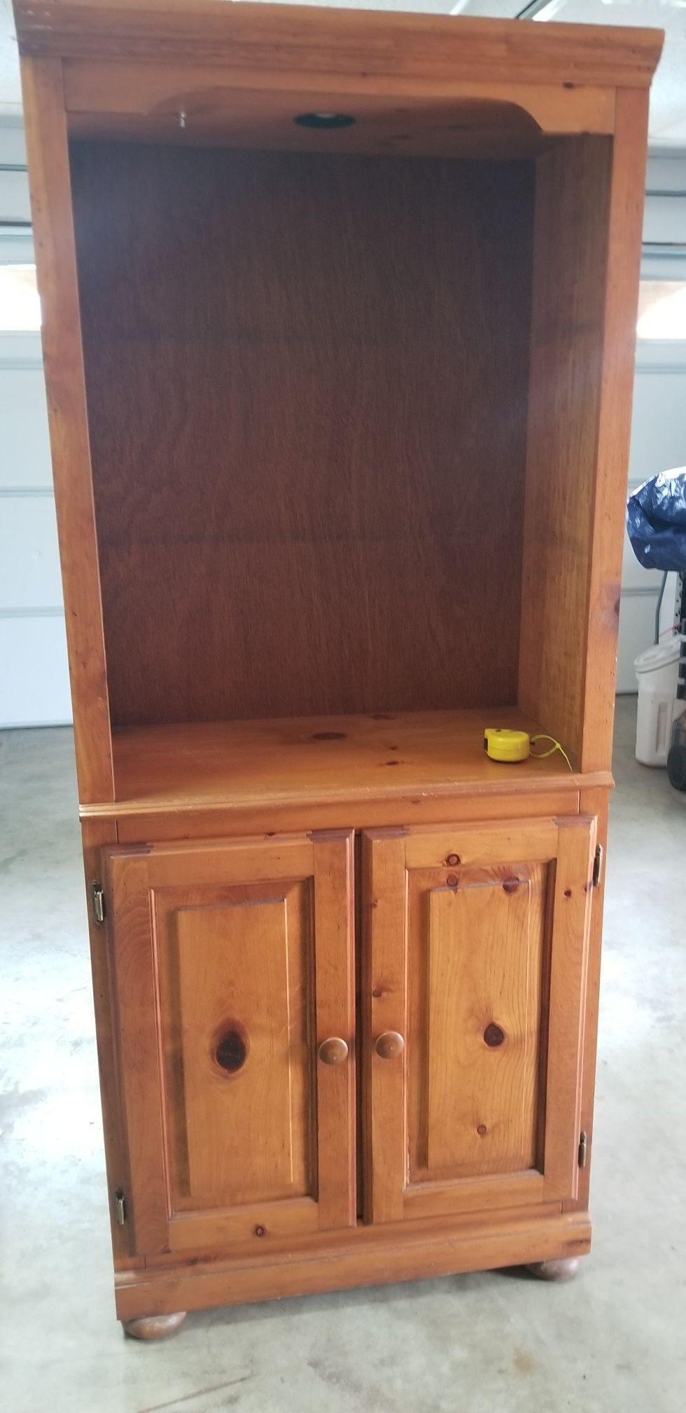 2 entertainment cabinets