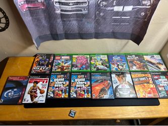VIDEO GAMES 5$ EACH