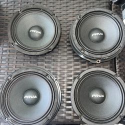 4 PRV audio Speakers