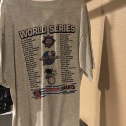 Anaheim Angels World Series Jersey Size Large