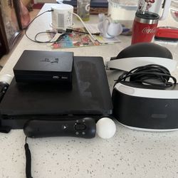 PS4 with a PS4-VR