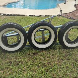 1955-57 Chevy Tires White Wall