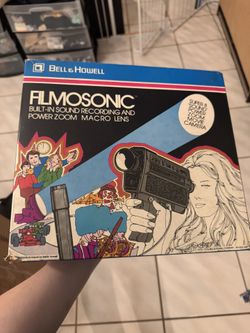 Filmosonic Recording And Power Zoom