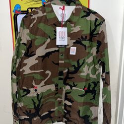 Sz Large Topo Design Field Jacket