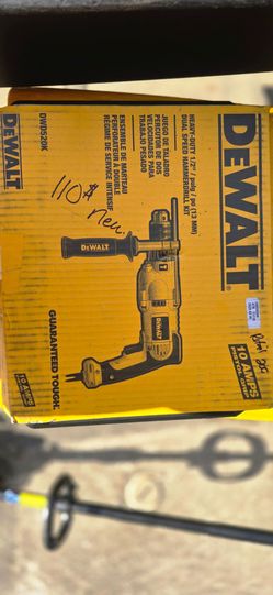 NEW DEWALT HEAVY DUTY 10AMP ½" HAMMER DRILL