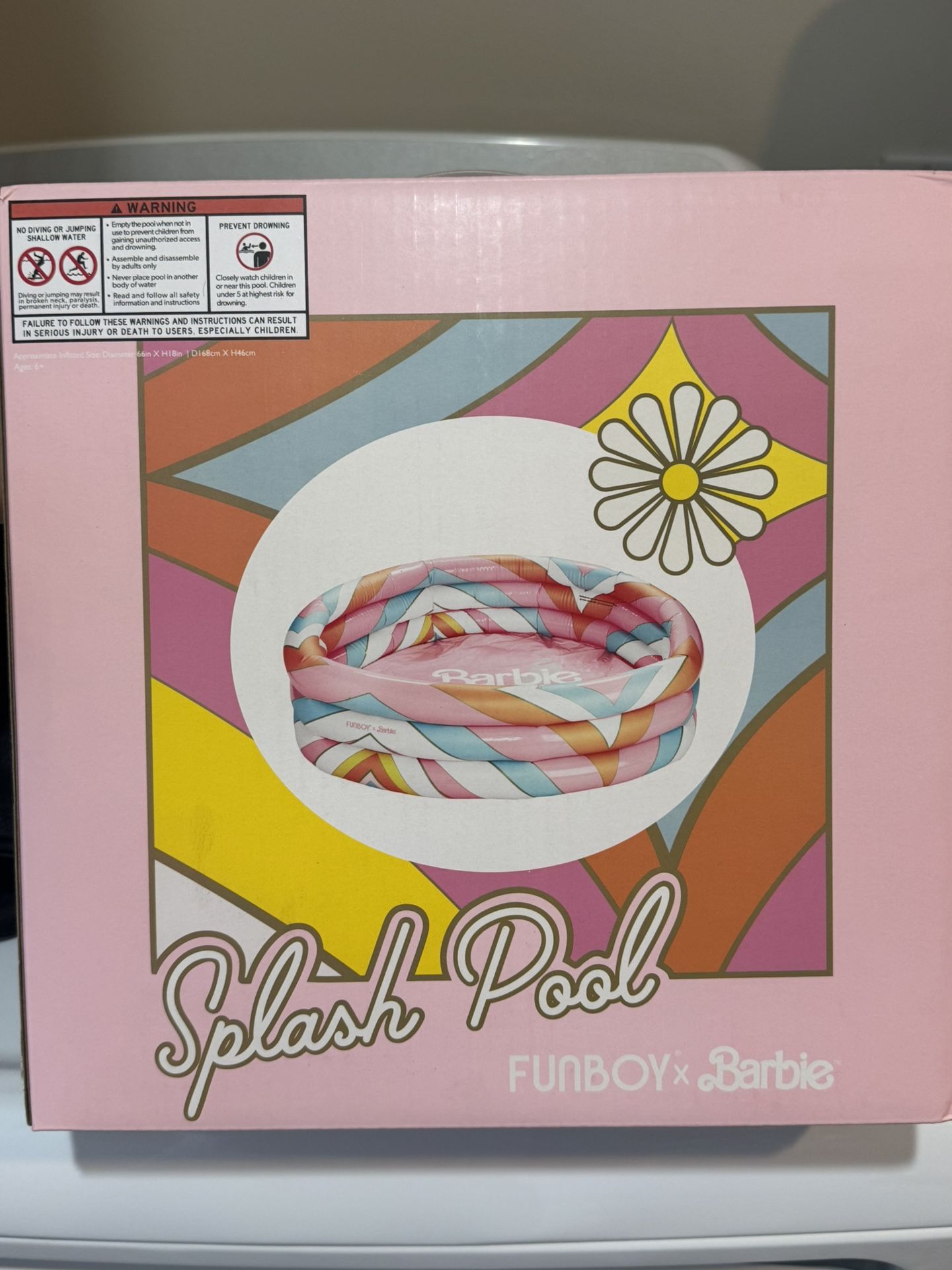 *NEW, Never Used/Still In Box* Malibu Barbie Kiddie Pool