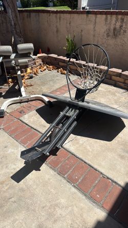 Free basketball backboard