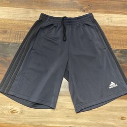 Adidas Black & Navy Athletic Shorts