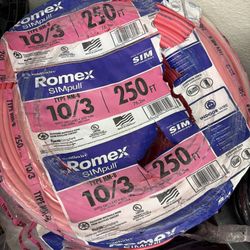 New Romex Wire 10/3
