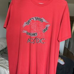 Vintage AC/DC Dirty Deeds Shirt XL