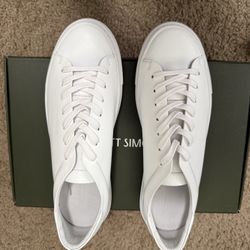 Beckett Simonon Reed Sneakers White Size 8.5