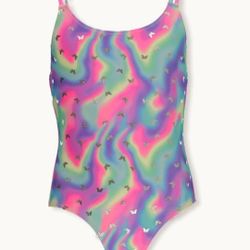 GirlSquad Girls' 1-Piece Swimsuit