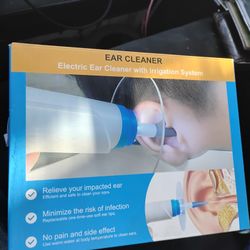Electric Ear Cleaner With Irrigation System