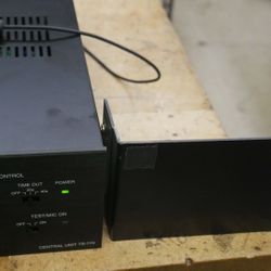 Toa Electronics TS-770 Central Control Mixer Unit for TS-770 Conference System  PLEASE READ CAREFULLY. FOR PARTS ONLY OR NOT WORKING . BEING SOLD AS I