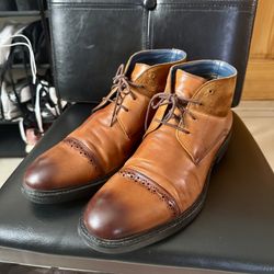 Men’s Leather Boots Size 10.5