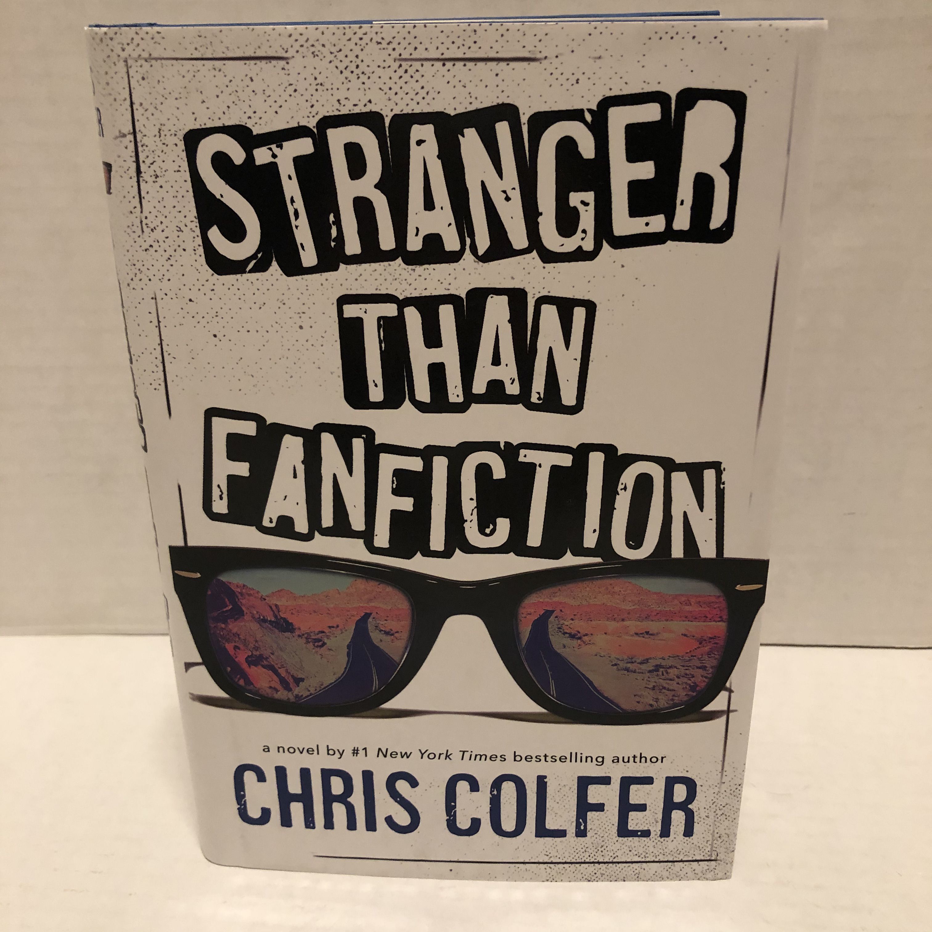 NEW Stranger Than Fanfiction hardcover book HCDJ Chris Colfer ~ children & YA