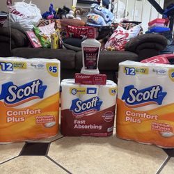 $20 Scott Toilet Paper And Papertowel Bundle 