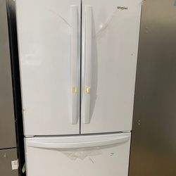 Refrigerator Whirlpool French Door New 