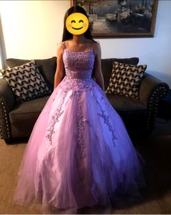 Eureka lilac dress