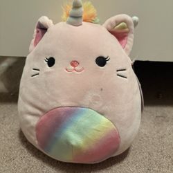 Unicorn Cat Squishmallow