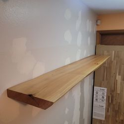 Live Edge Shelf