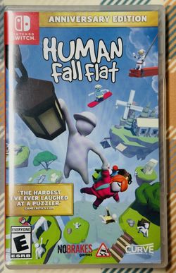 Human: Fall Flat Anniversary Edition - Nintendo Switch USA Tested W/Case J892