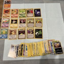 15 1st Edition Team Rocket And 120+ Bulk Modern Pokemon Cards