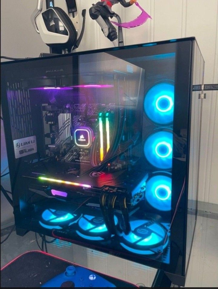 High-End Gaming PC - Ryzen 7 5800X, 6900XT, 32GB RAM, 2TB NVMe +4K 144Hz Monitor