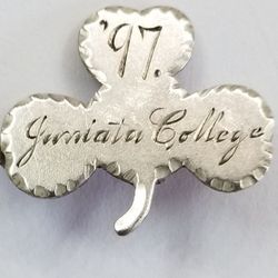 Pin Small Clover Sterling Silver 