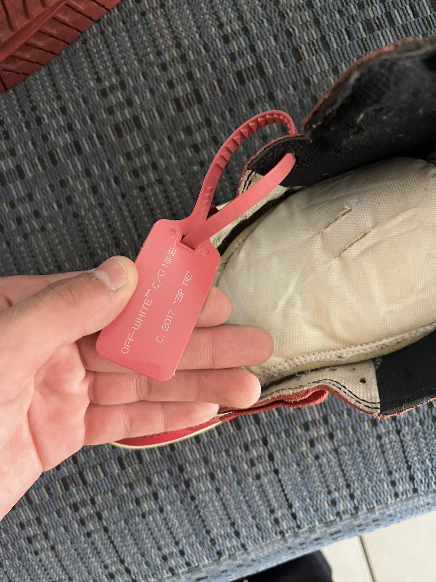 jordan 1 off white Chicago