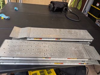 Metaltech aluminum ramps set of 2