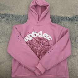 Spider Hoodie Pink Size Medium 1of1