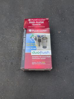 Fluidmaster Duo Flush System New Opened Box