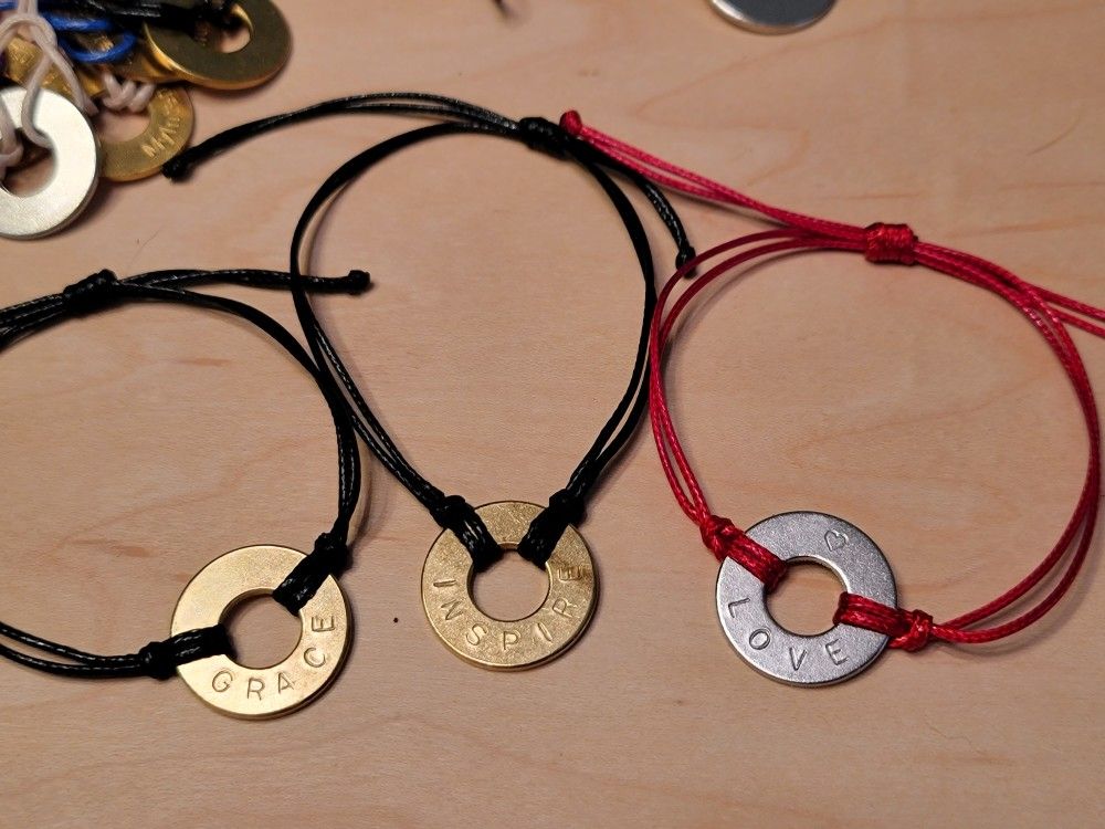 Personalized Token Bracelet