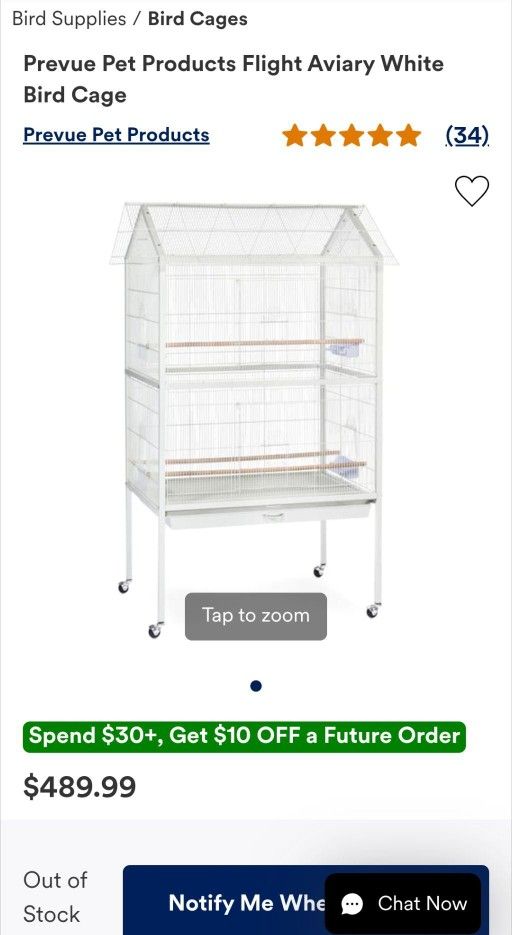 Beautiful Large Flight Cage