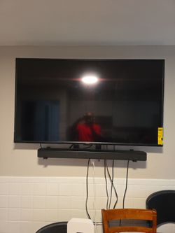 55 inch tv w/sound bar