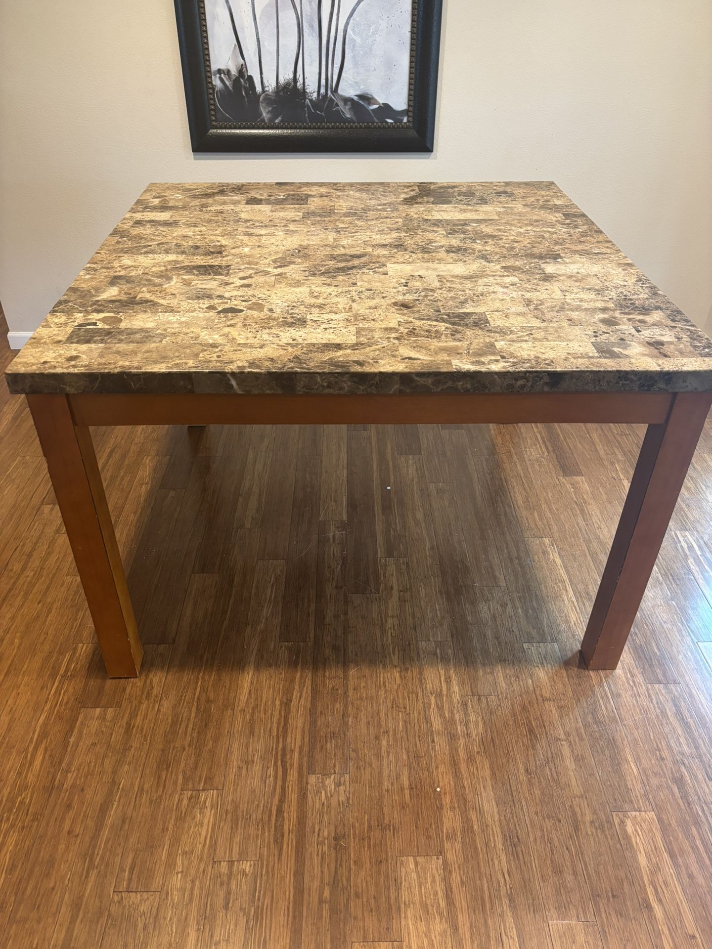 Marble Top Dining Table 