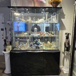 Italian Glass Display Cabinet